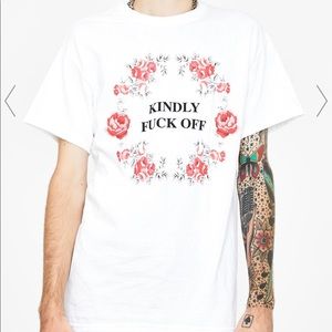 kindly f off tee